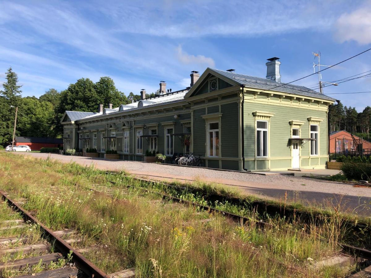 Ferienwohnung Stationmaster'S Studio Porvoo Exterior foto