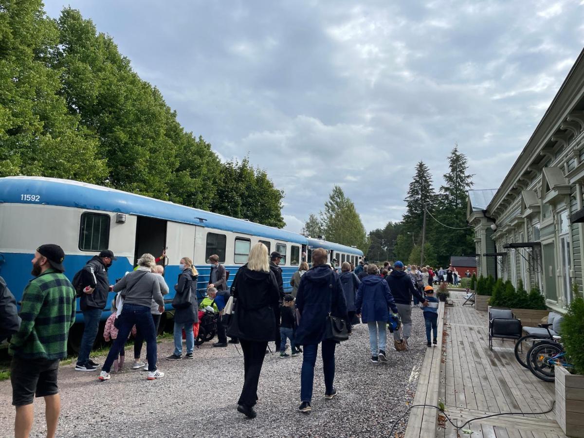 Ferienwohnung Stationmaster'S Studio Porvoo Exterior foto